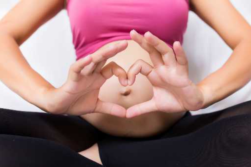 Prenatal yoga series